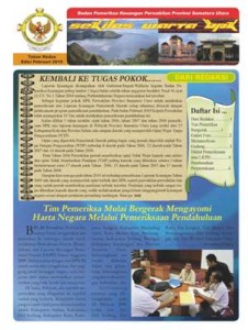 Sekilas Warta BPK Perwakilan Provinsi Sumatera Utara edisi Februari 2010