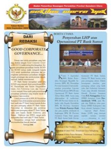 Sekilas Warta BPK Perwakilan Provinsi Sumatera Utara edisi September 2009