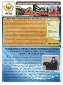 Sekilas Warta BPK Perwakilan Provinsi Sumatera Utara edisi Juni 2011